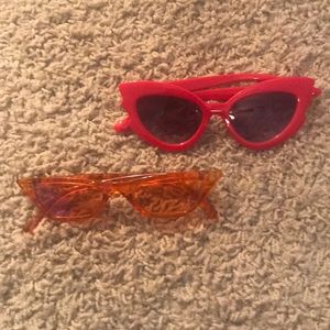 Colorful and unique sunglasses